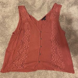 American Eagle Lace Tank Top